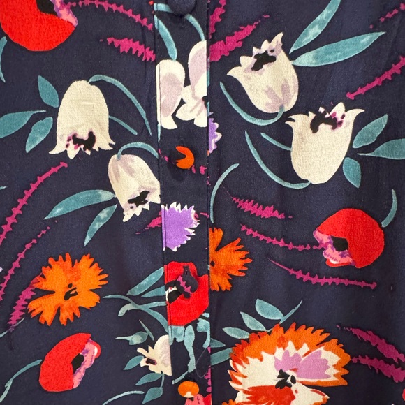 Silk Floral Yumi Kim Midi Dress - Picture 5 of 8